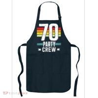 70 Birthday 70 Party Crew Squad 70th Bday Group Birthday Apron thumb 0