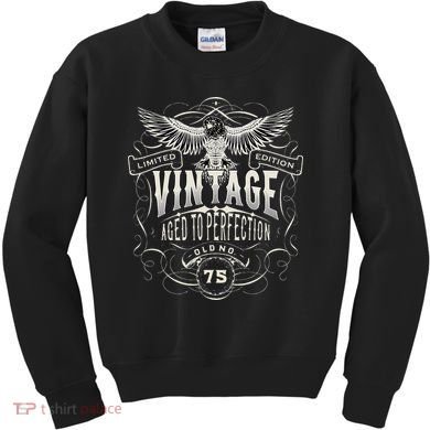 75th Birthday , 75th Bday , 75 Years Old Kids Sweatshirt