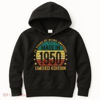 75th Birthday 75 Year Old Gifts Made In 1950 Limited Edition Kids Hoodie thumb 0