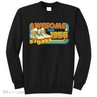 70th Birthday Awesome Since 1956 Retro Roller Skates  Sweatshirt thumb 0