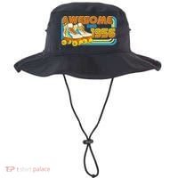 70th Birthday Awesome Since 1956 Retro Roller Skates  Bucket Hat thumb 0