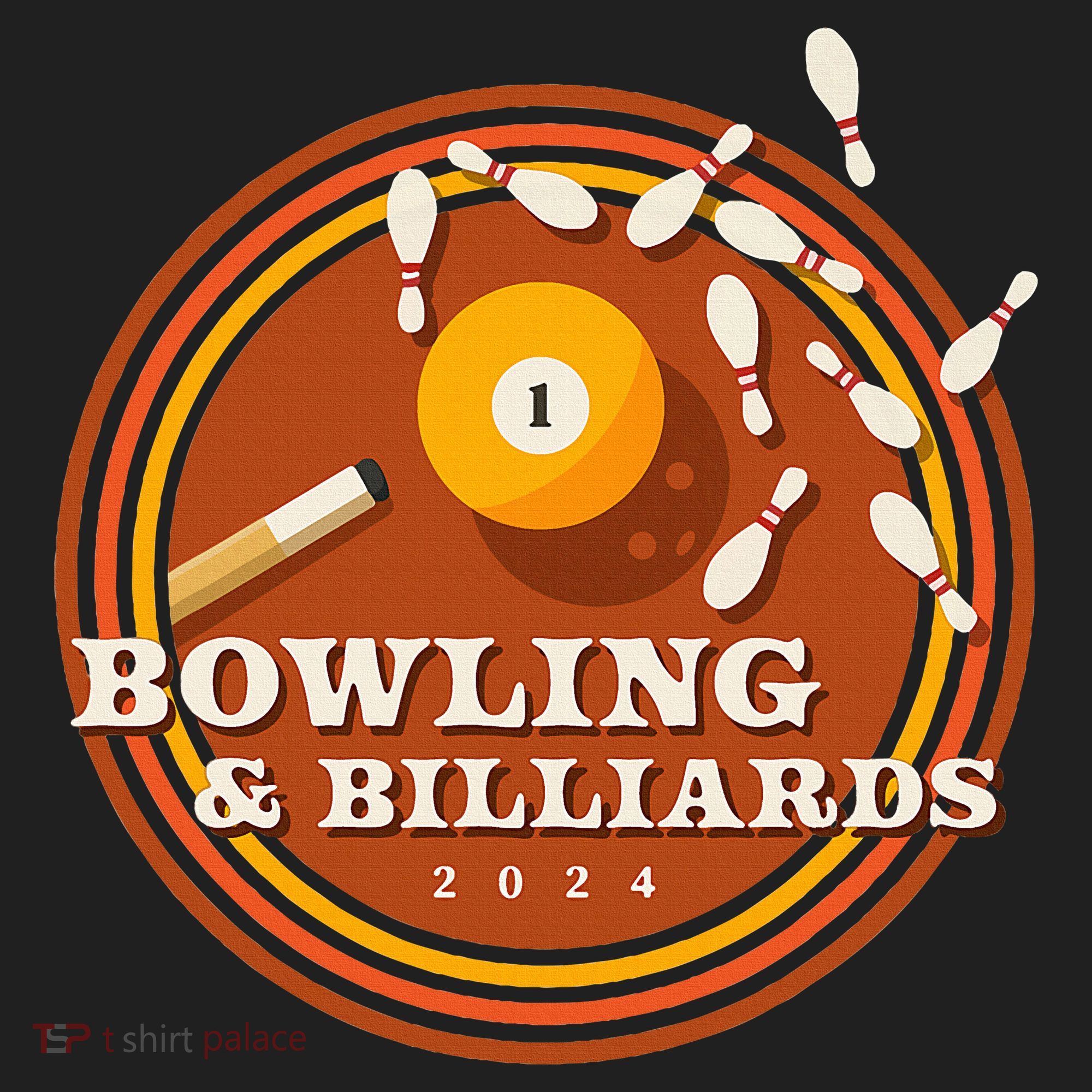 70s Bowling And Billiards Women's Sweatshirt