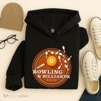 70s Bowling And Billiards Hoodie thumb 4