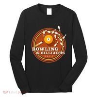 70s Bowling And Billiards Long Sleeve Shirt thumb 0