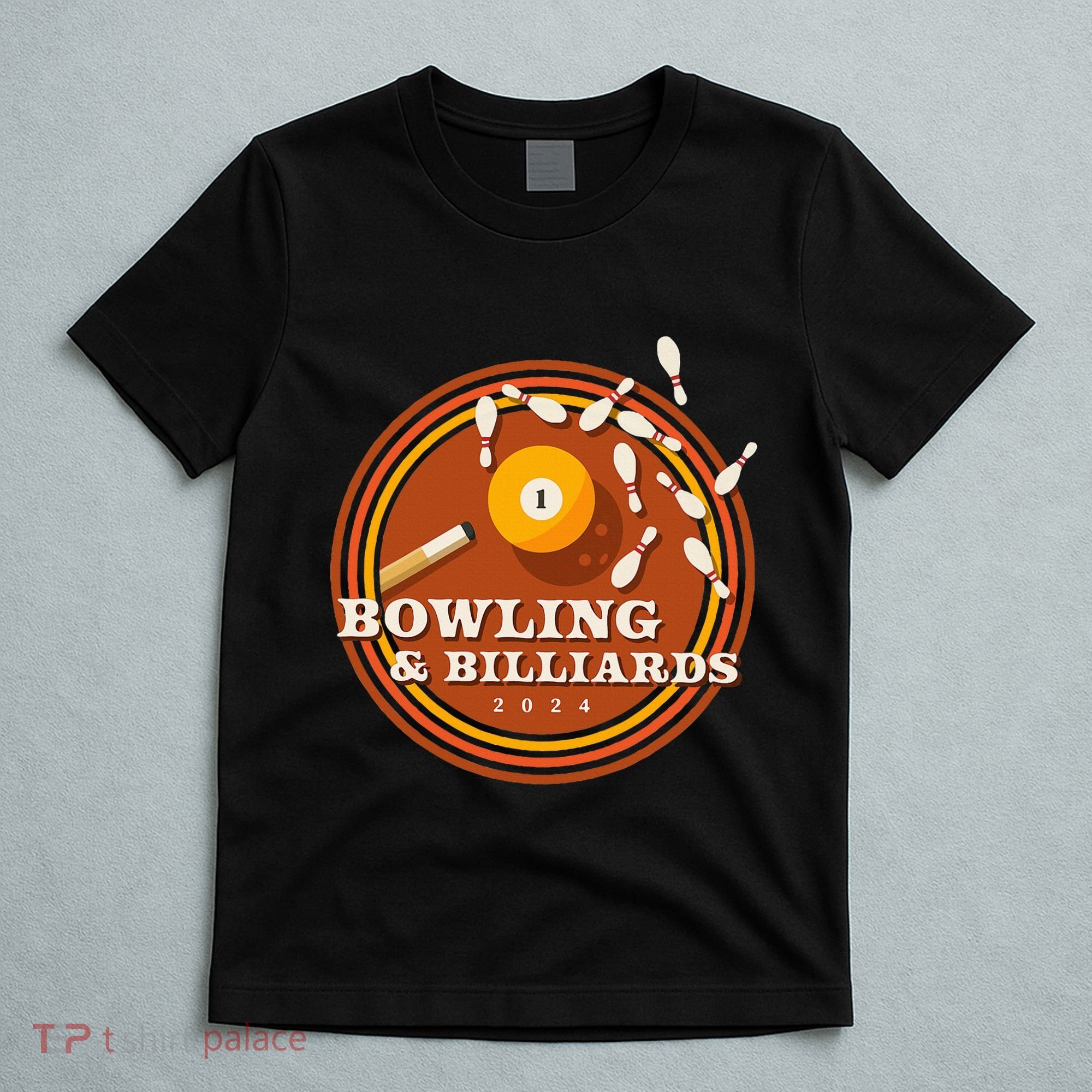 70s Bowling And Billiards T-Shirt