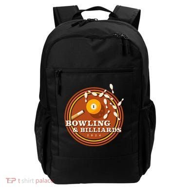 70s Bowling And Billiards Backpack