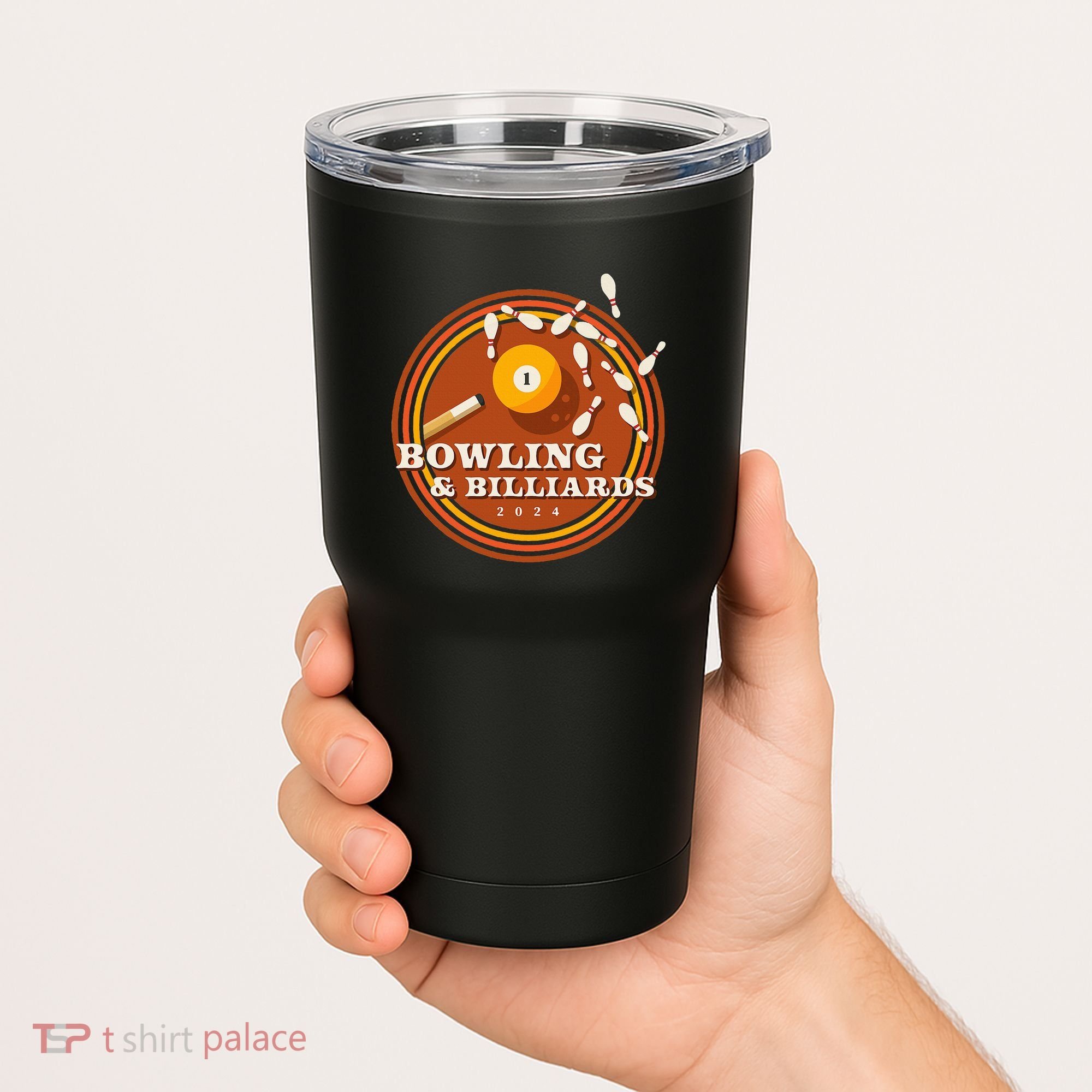 70s Bowling And Billiards Tumbler