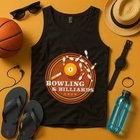 70s Bowling And Billiards Tank Top thumb 4