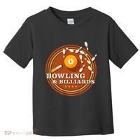 70s Bowling And Billiards Toddler T-Shirt thumb 0