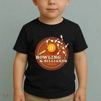 70s Bowling And Billiards Toddler T-Shirt thumb 2