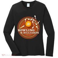 70s Bowling And Billiards Women's Long Sleeve Shirt thumb 0