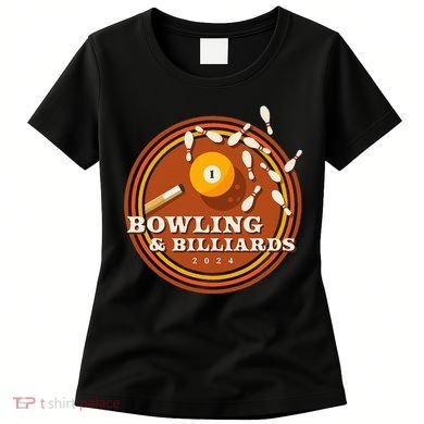70s Bowling And Billiards Women's T-Shirt