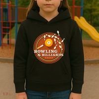 70s Bowling And Billiards Kids Hoodie thumb 3
