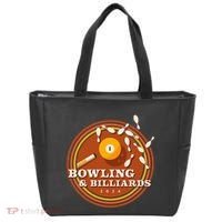 70s Bowling And Billiards Tote Bag thumb 0