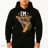 7th Birthday Basketball I'm 7 for 7th Birthday Hoodie thumb 2