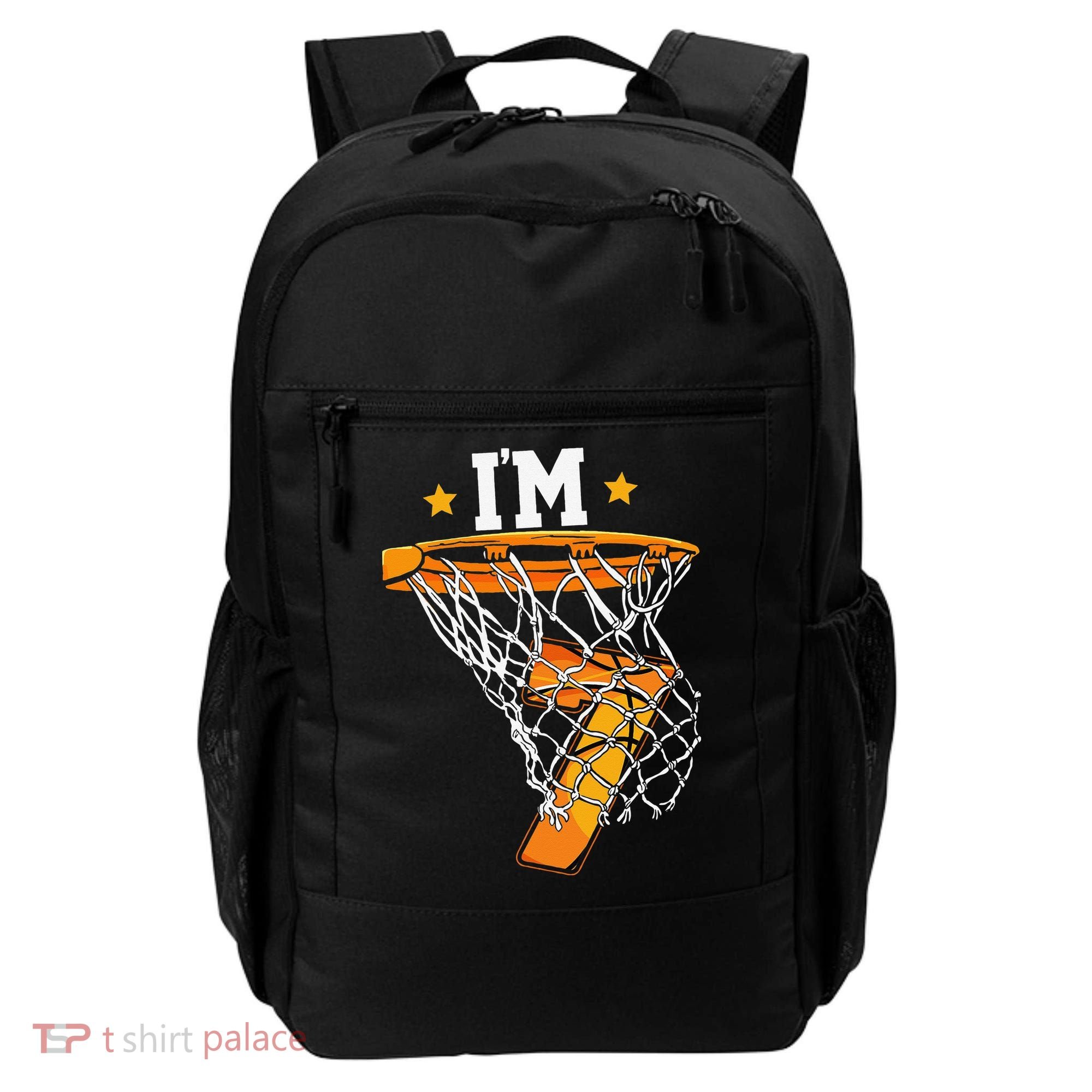 7th Birthday Basketball I'm 7 for 7th Birthday Backpack