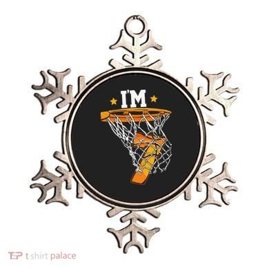 7th Birthday Basketball I'm 7 for 7th Birthday Ornament
