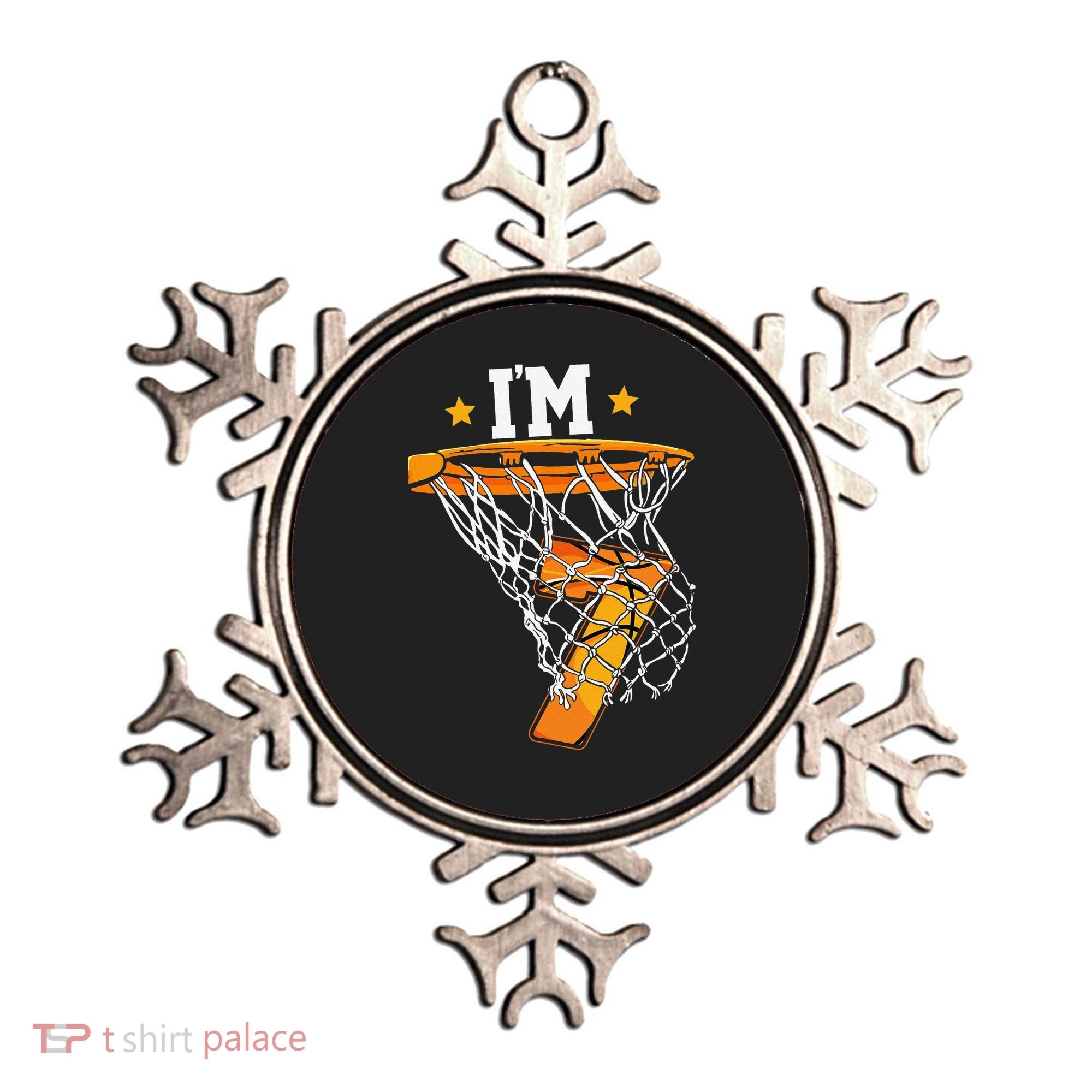 7th Birthday Basketball I'm 7 for 7th Birthday Ornament