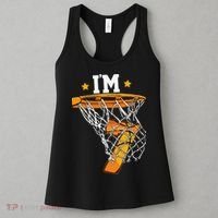 7th Birthday Basketball I'm 7 for 7th Birthday Women's Tank Top thumb 3