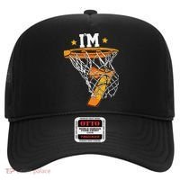 7th Birthday Basketball I'm 7 for 7th Birthday Hat thumb 0