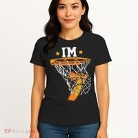 7th Birthday Basketball I'm 7 for 7th Birthday Women's T-Shirt thumb 4