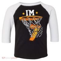 7th Birthday Basketball I'm 7 for 7th Birthday Toddler Fine Jersey T-Shirt thumb 0