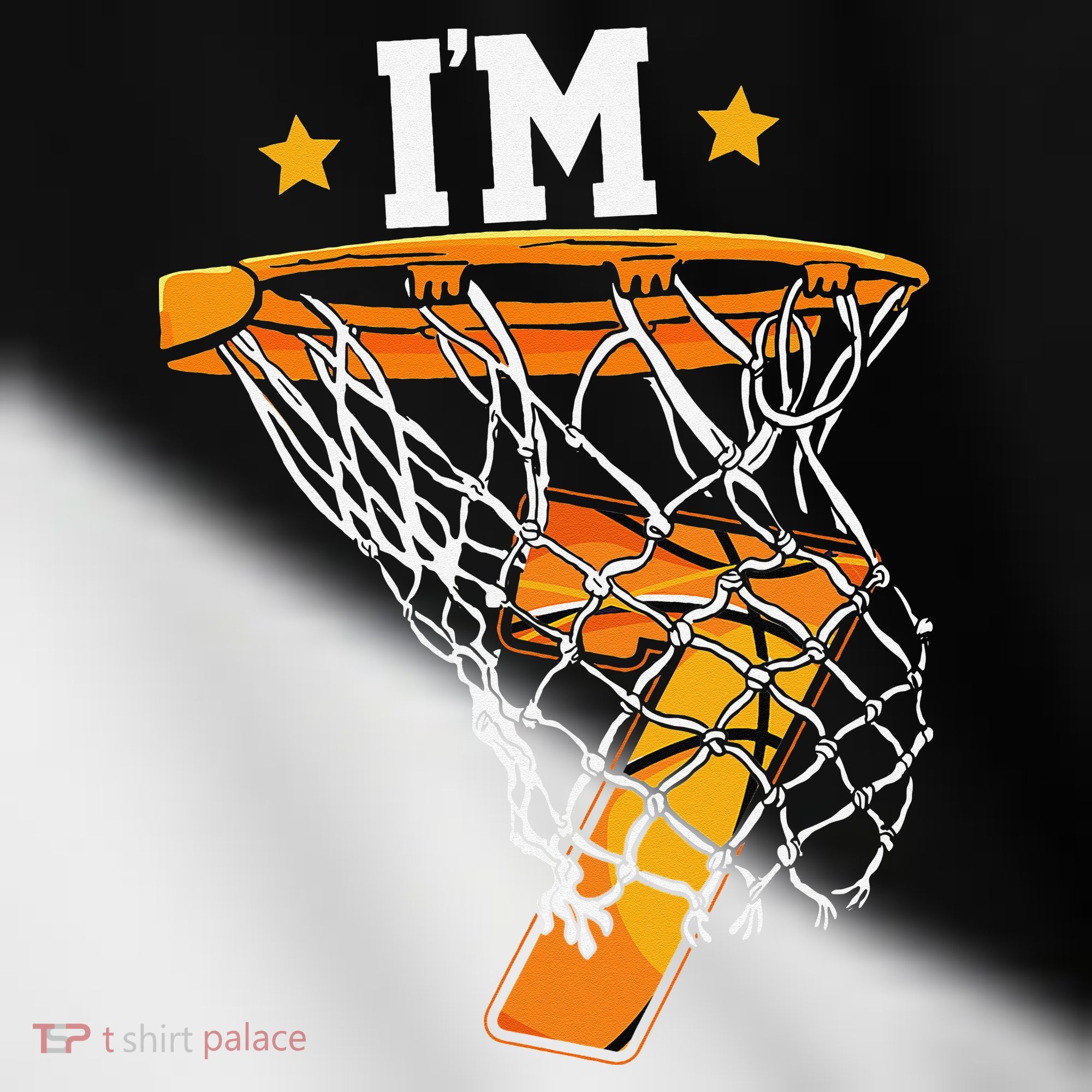 7th Birthday Basketball I'm 7 for 7th Birthday Toddler Fine Jersey T-Shirt