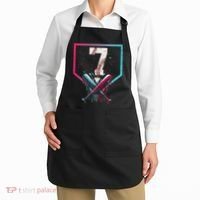 7th Birthday Baseball Home Plate Drip Ice Cream Sprinkle 1 Gift Apron thumb 2