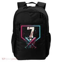 7th Birthday Baseball Home Plate Drip Ice Cream Sprinkle 1 Gift Backpack thumb 0