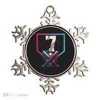 7th Birthday Baseball Home Plate Drip Ice Cream Sprinkle 1 Gift Ornament thumb 0