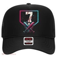 7th Birthday Baseball Home Plate Drip Ice Cream Sprinkle 1 Gift Hat thumb 0