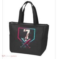7th Birthday Baseball Home Plate Drip Ice Cream Sprinkle 1 Gift Tote Bag thumb 3