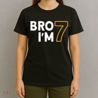 7th Birthday Boy 7th Birthday 7 Years Old Bro Im 7 T-Shirt thumb 4