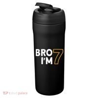7th Birthday Boy 7th Birthday 7 Years Old Bro Im 7 24oz Duet Stainless Steel Tumbler thumb 3