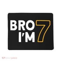 7th Birthday Boy 7th Birthday 7 Years Old Bro Im 7 Mousepad thumb 0
