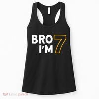 7th Birthday Boy 7th Birthday 7 Years Old Bro Im 7 Women's Tank Top thumb 0