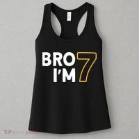 7th Birthday Boy 7th Birthday 7 Years Old Bro Im 7 Women's Tank Top thumb 3