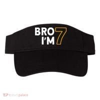 7th Birthday Boy 7th Birthday 7 Years Old Bro Im 7 Visor thumb 0