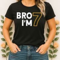 7th Birthday Boy 7th Birthday 7 Years Old Bro Im 7 Women's T-Shirt thumb 2