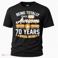 70th Birthday Being Totally Awesome Since 1956 Special Edition  Cooling Performance Crew T-Shirt thumb 0