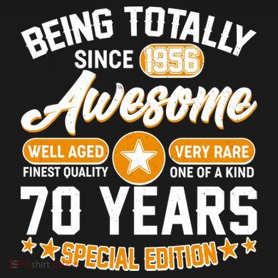 70th Birthday Being Totally Awesome Since 1956 Special Edition  Women's Hoodie