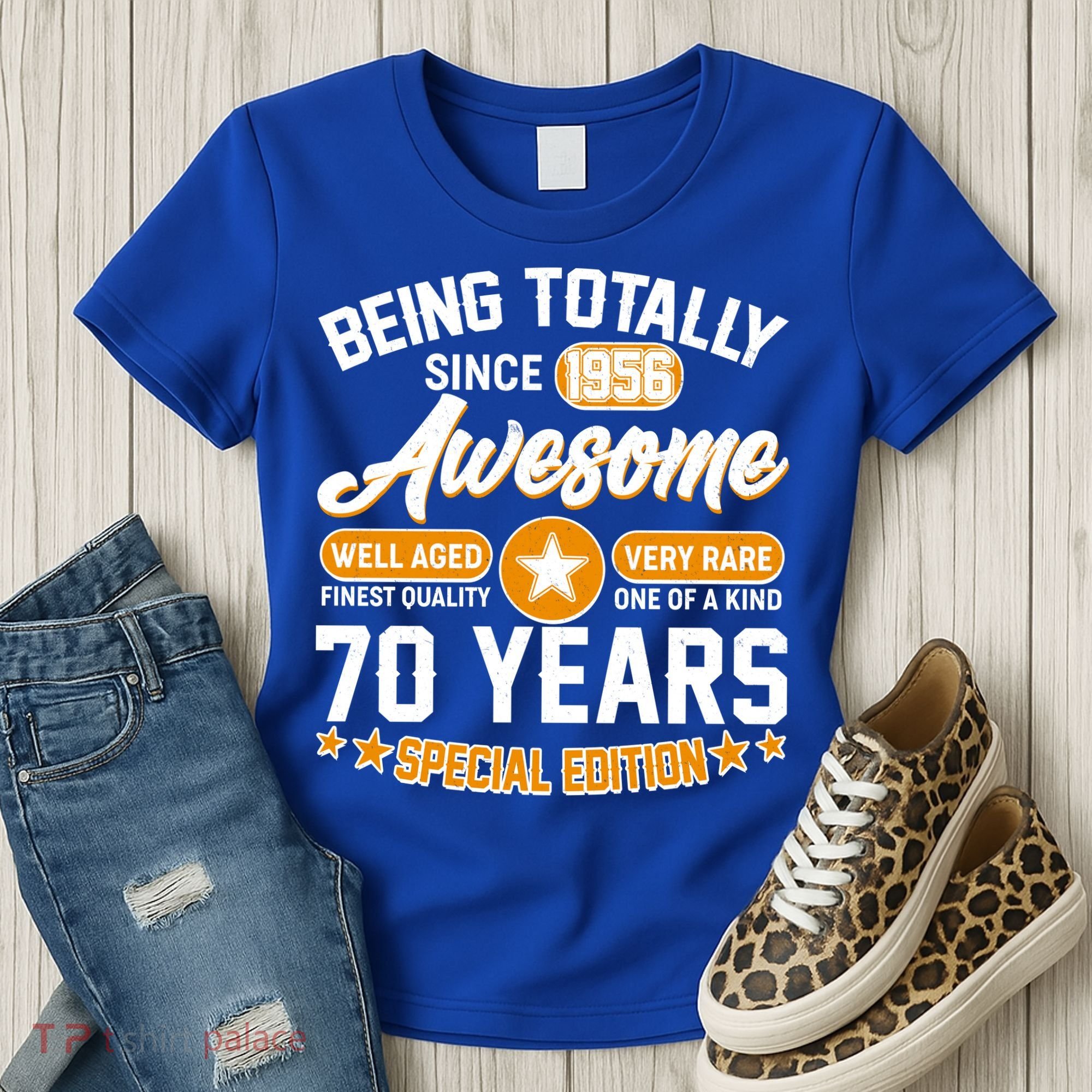 70th Birthday Being Totally Awesome Since 1956 Special Edition  Women's T-Shirt