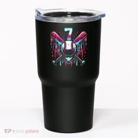 7th Birthday Baseball Home Plate Drip Ice Cream Sprinkle Gift Tumbler thumb 0