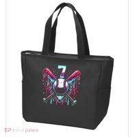 7th Birthday Baseball Home Plate Drip Ice Cream Sprinkle Gift Tote Bag thumb 3