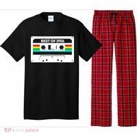 70th Birthday Best Of 1956 Cassette Mix Tape  Pajama Set thumb 0