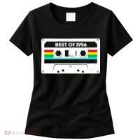 70th Birthday Best Of 1956 Cassette Mix Tape  Women's T-Shirt thumb 0