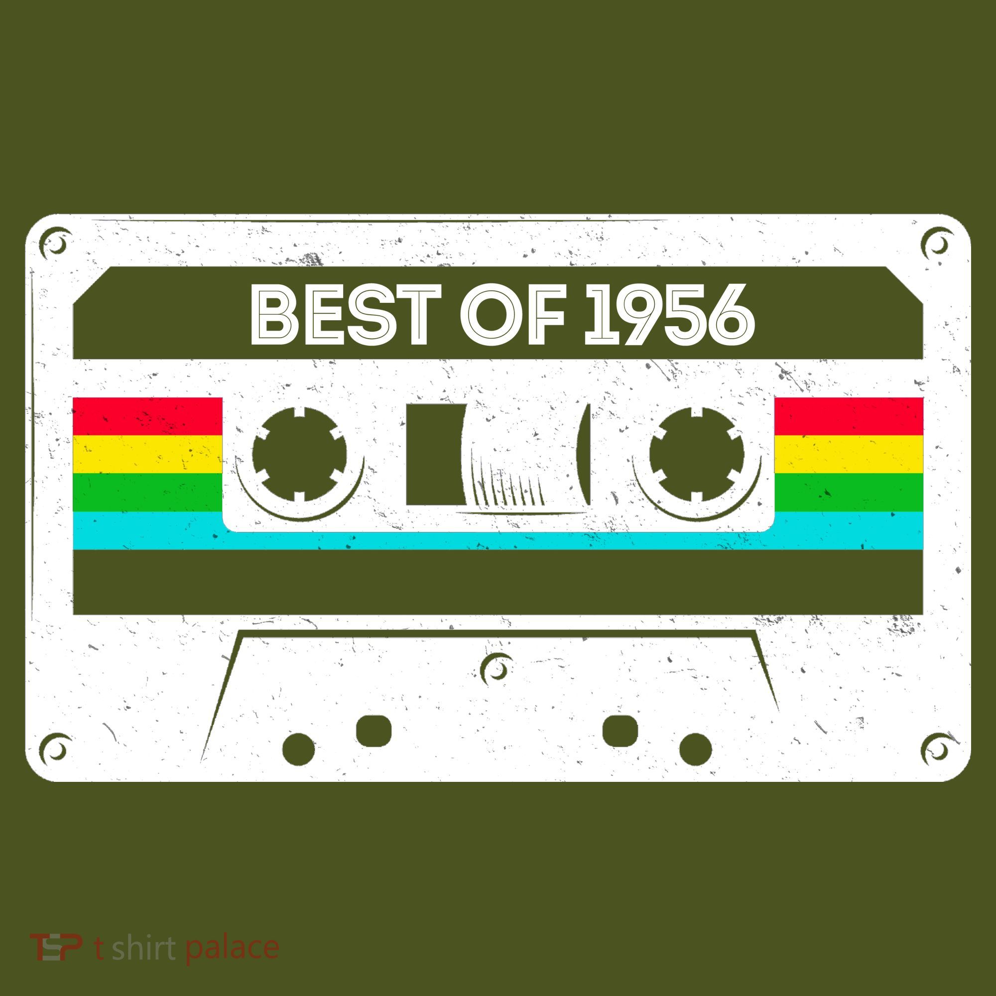 70th Birthday Best Of 1956 Cassette Mix Tape  Long Sleeve Shirt