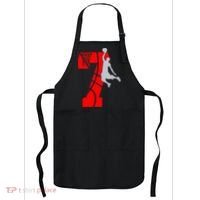 7th Birthday Basketball Big Number 7 Year Old Apron thumb 0