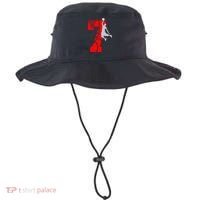 7th Birthday Basketball Big Number 7 Year Old Bucket Hat thumb 0