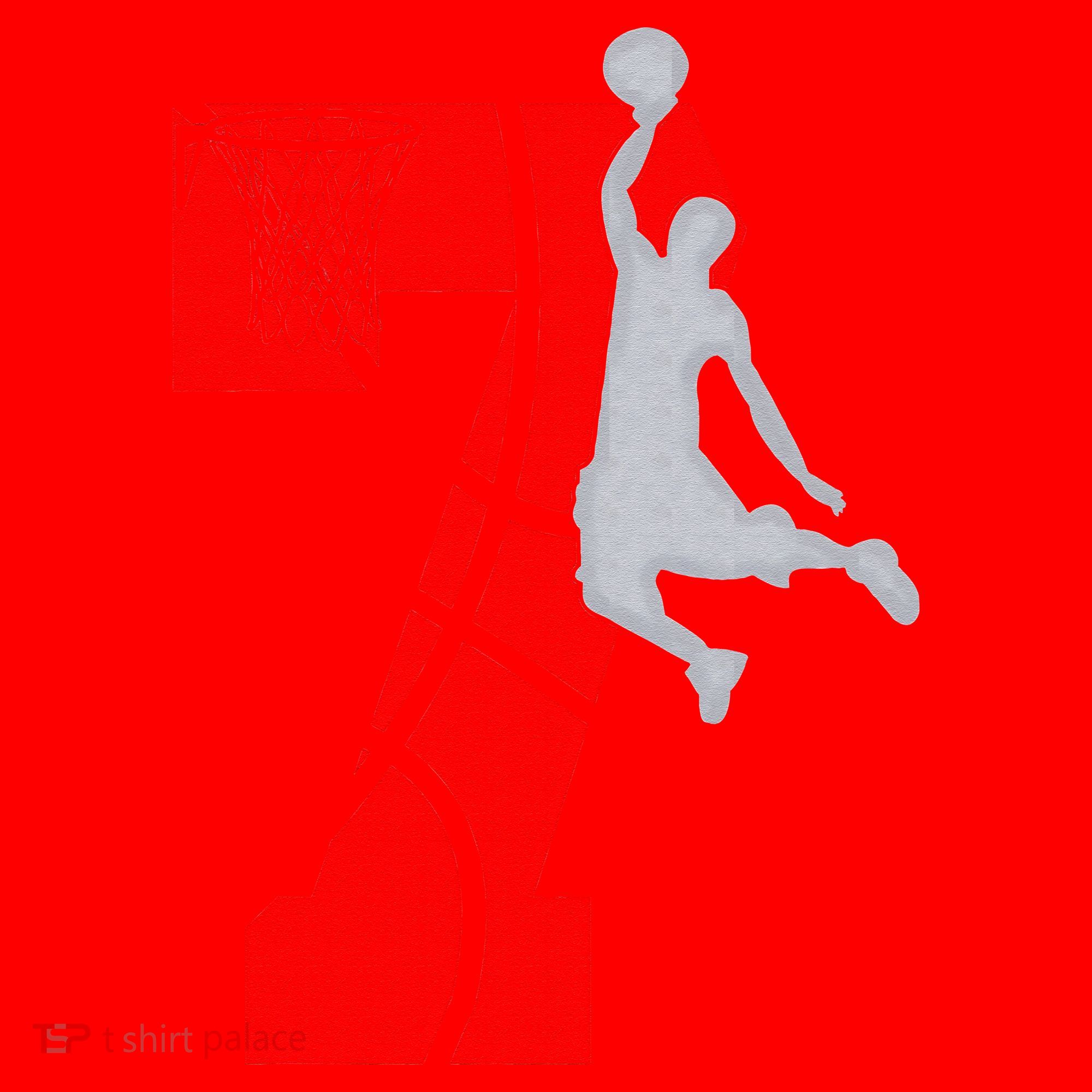 7th Birthday Basketball Big Number 7 Year Old Santa Hat